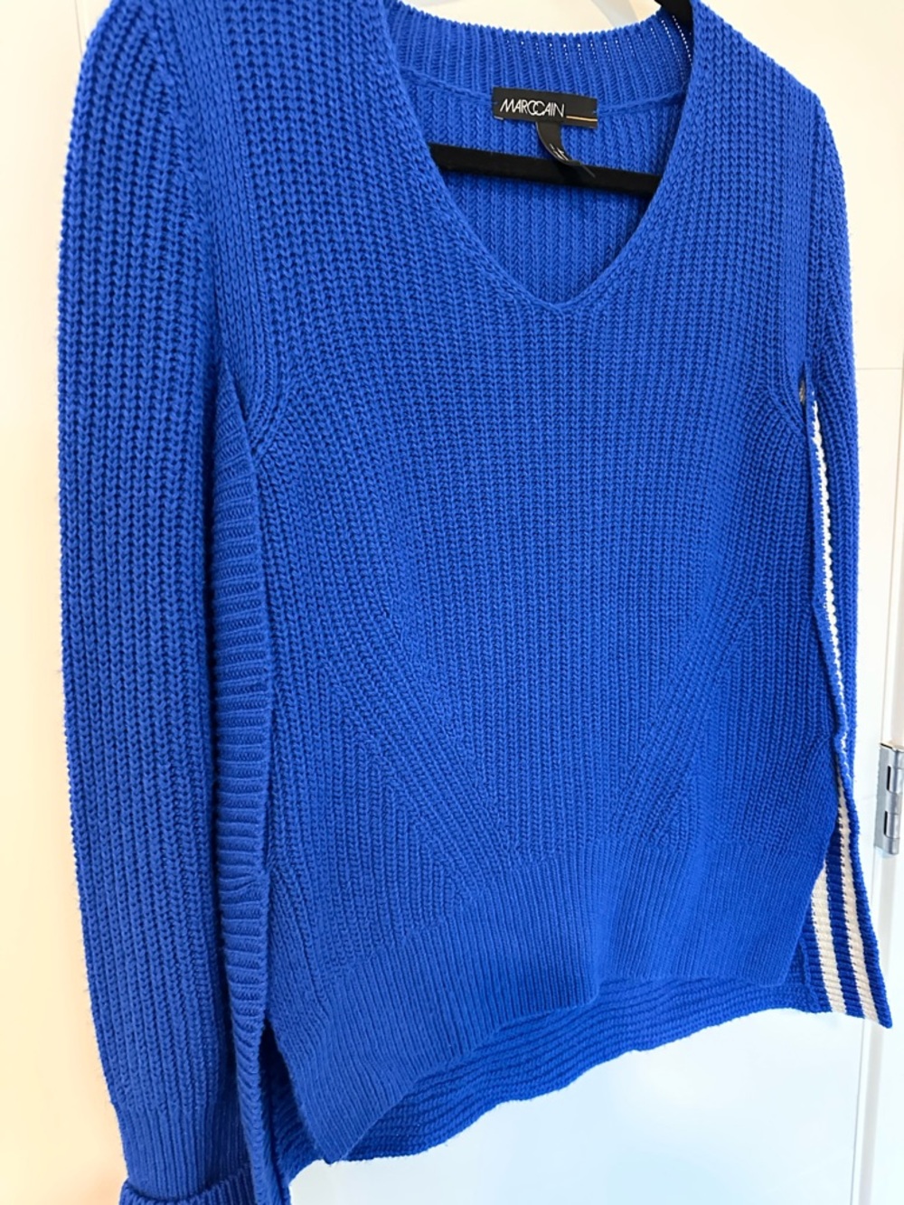 Marc Cain Wool Cashmere Blend Ribbed Pullover - Picture 7 of 14